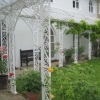 The wonderful verandah at Houghton Lodge