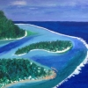 Blue Lagoon (acrylic) © Ann Bishton 2016