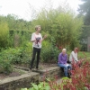 Rose telling us about the Oriental Carpet Garden