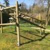 A climbing frame for bigger children