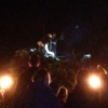 The guy is being placed on top of the bonfire