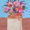 Cut Flowers in Stone Jar © Chris Davies 2014