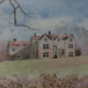 Chawton House (Watercolour) © by Sue Robinson 2016