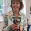 Sarah winning the Polly Chiverton Cup