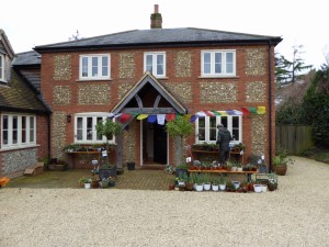 The Stables in Upper Farringdon where the Charity Spring Bulb and Plants Festival was held