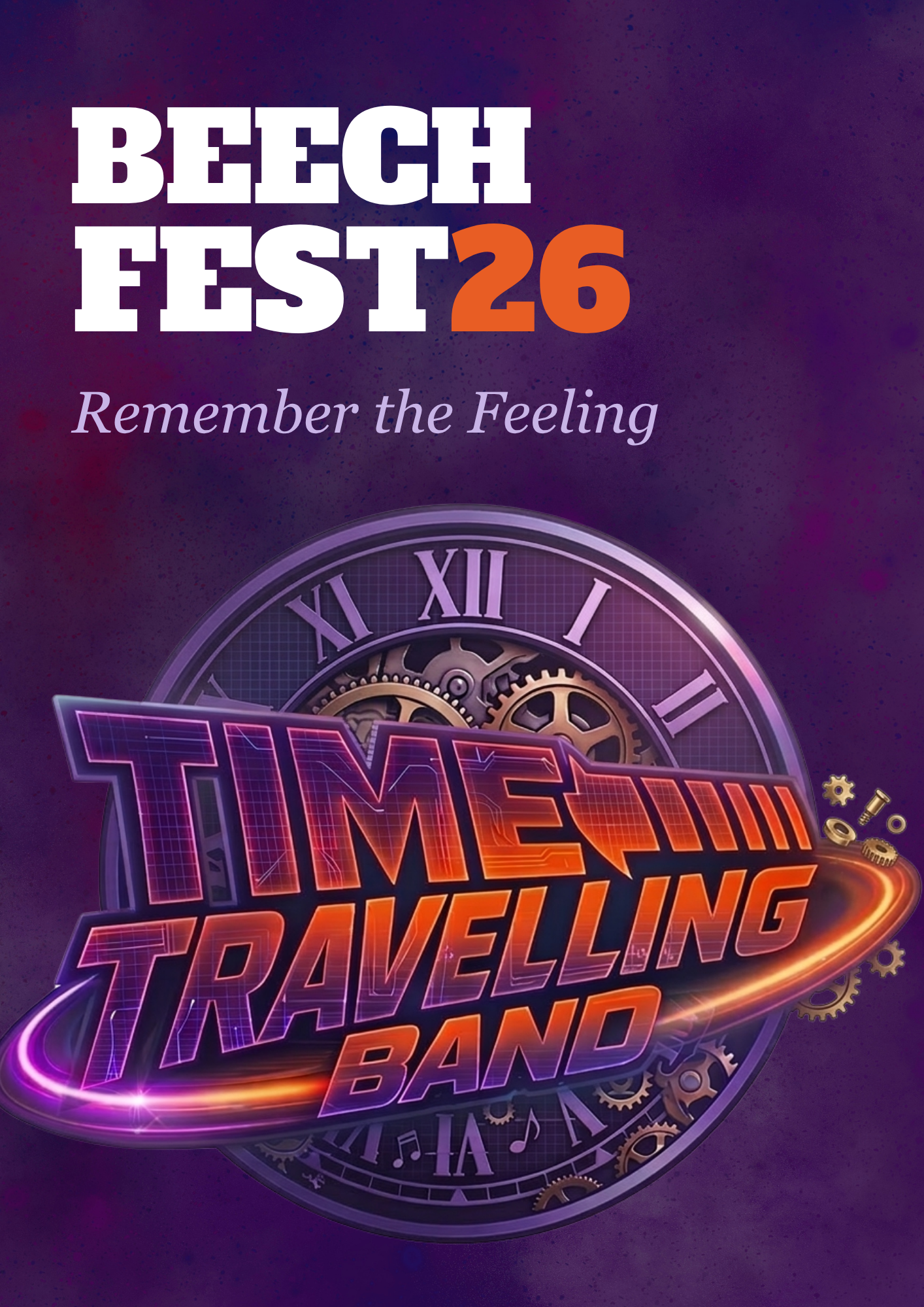 BEECHFEST26 with the Time Travelling Band