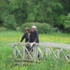 Ian and Kay being romantic