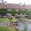 Looking back towards the  house