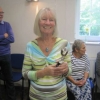 Wendy Ladds winning the cup for the Finest Photo
