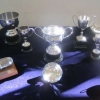 All the cups waiting to be won