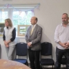 All three judges - Karen Hawkins, Ray Broughton and Clive Evans