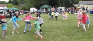 Children's races at the Village Fete