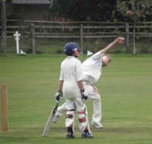 Star players at the Family Fun Cricket Day