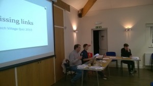 Quizmasters John, Tom & Josh Bembridge