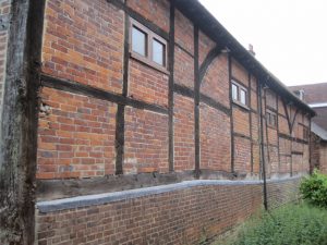 The old building alongside the Wey, off the High Street