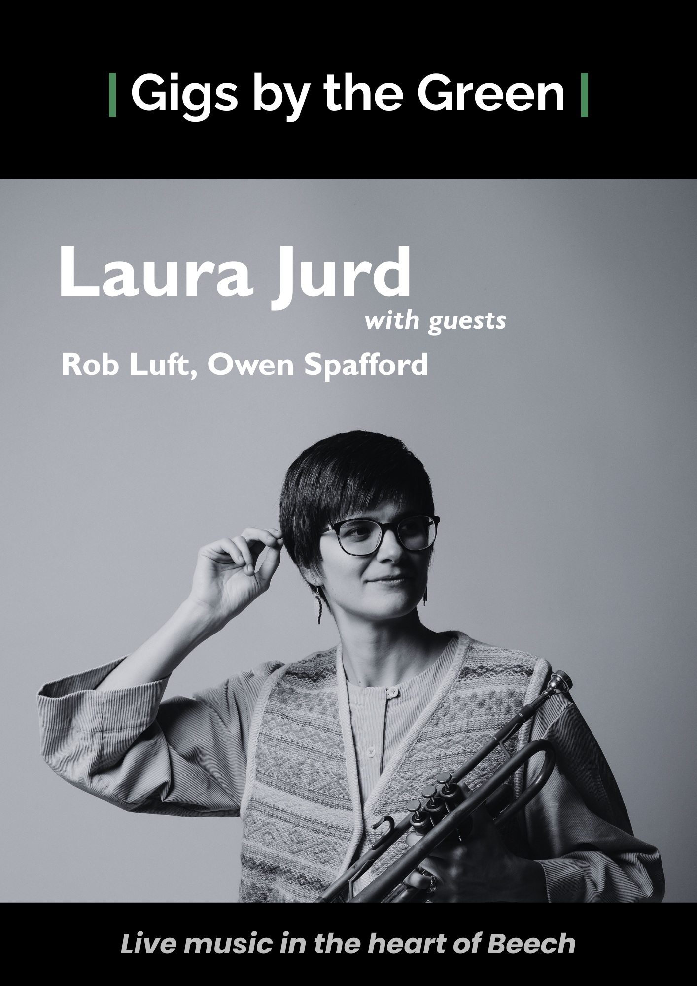Gigs by the Green: Laura Jurd with guests Rob Luft and Owen Spafford
